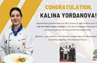Young Chef Olympiad Top Ten Finish for B.H.M.S. Culinary Academy Student