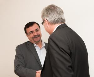 Prof. Ghorbani met with the B.H.M.S. senior management