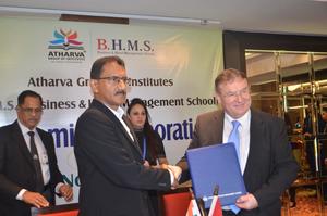 Collaboration between B.H.M.S. and the Atharva College 