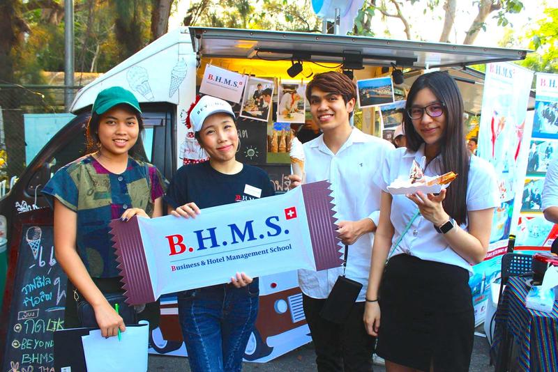 Thammasat University’s event in Thailand with B.H.M.S.
