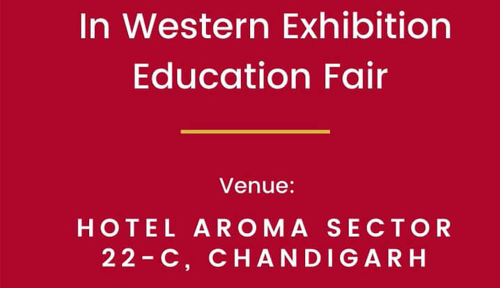 Western Exhibition Education Fair in Chandigarh, 28th November 2020