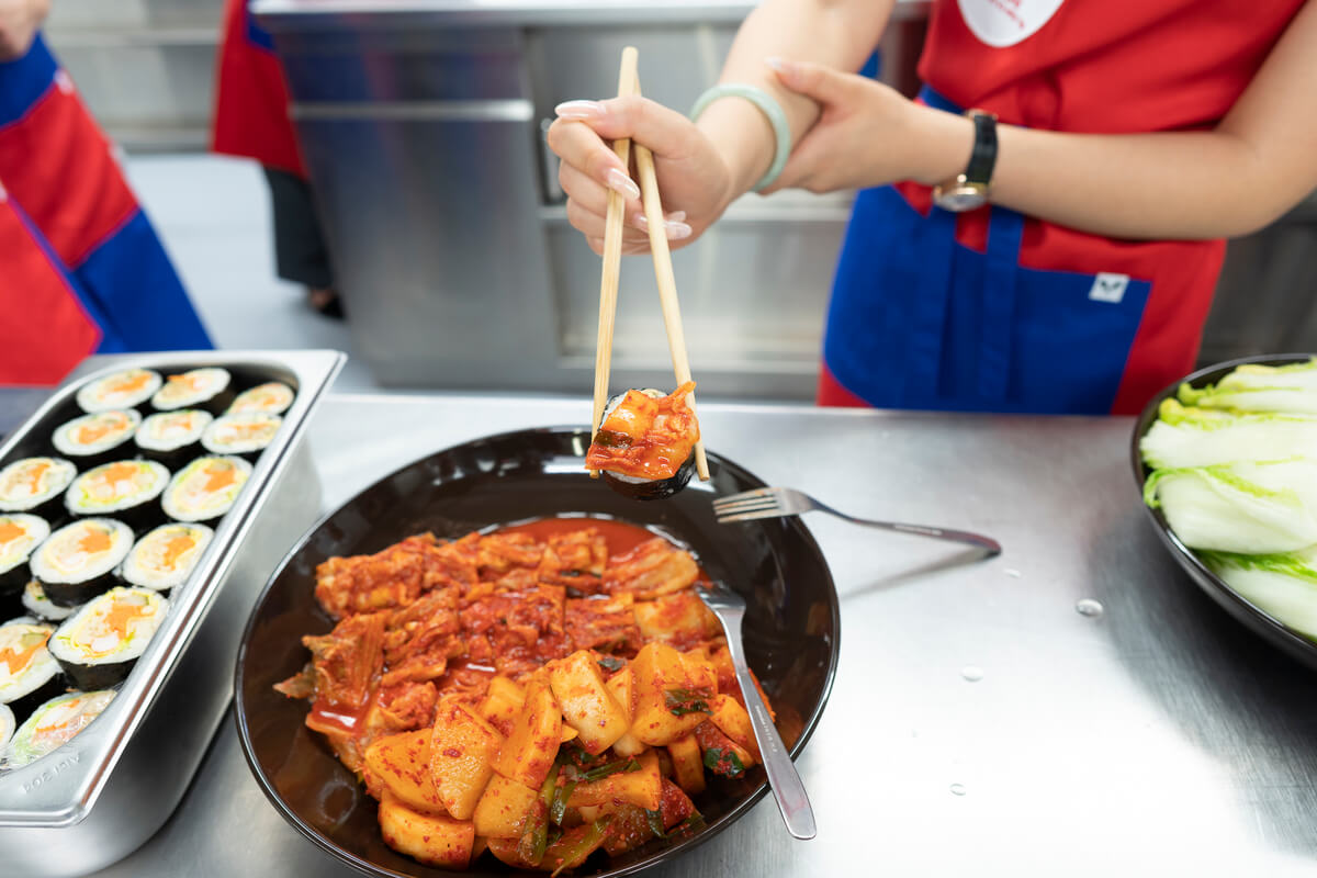 Food to nurture friendship - the art of Korean Kimchi - B.H.M.S.